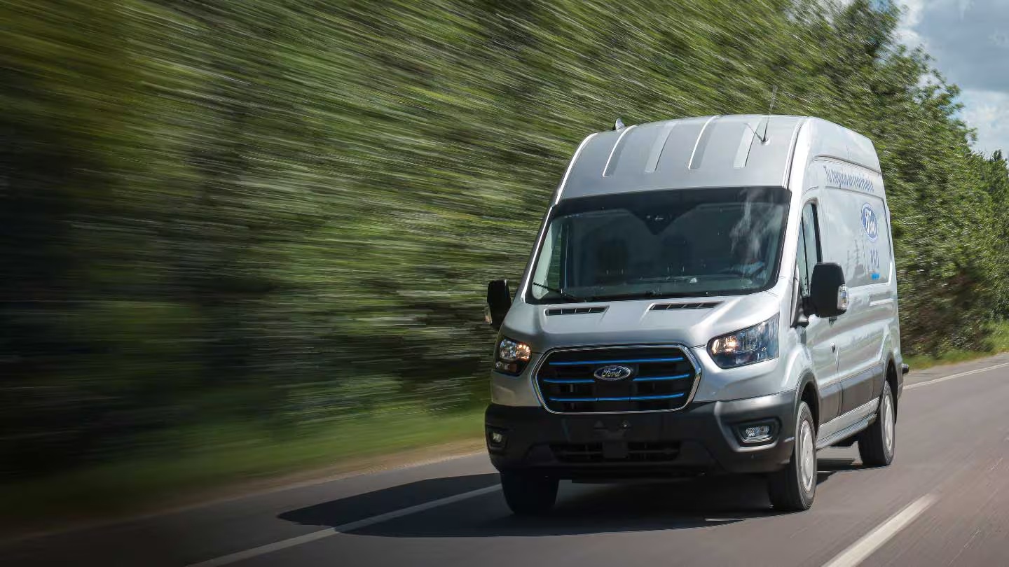 Imagen de la Ford E-Transit Van